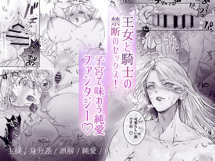 女騎士だと思ったら男だった〜子宮に忠誠のキスを〜 カバー画像