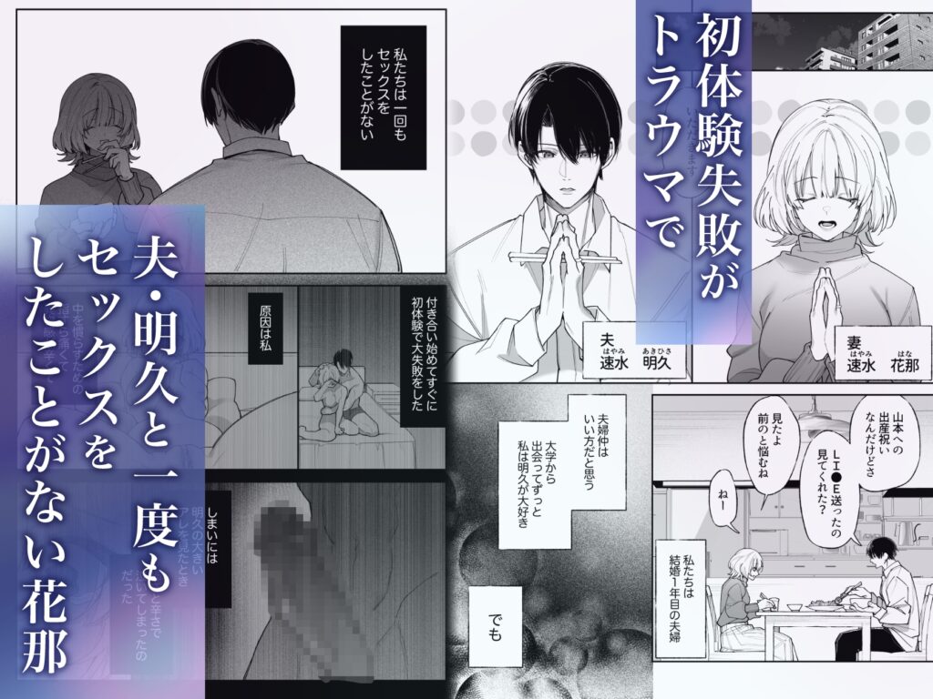エッチが怖いなら寝ている間に種付けします カバー画像